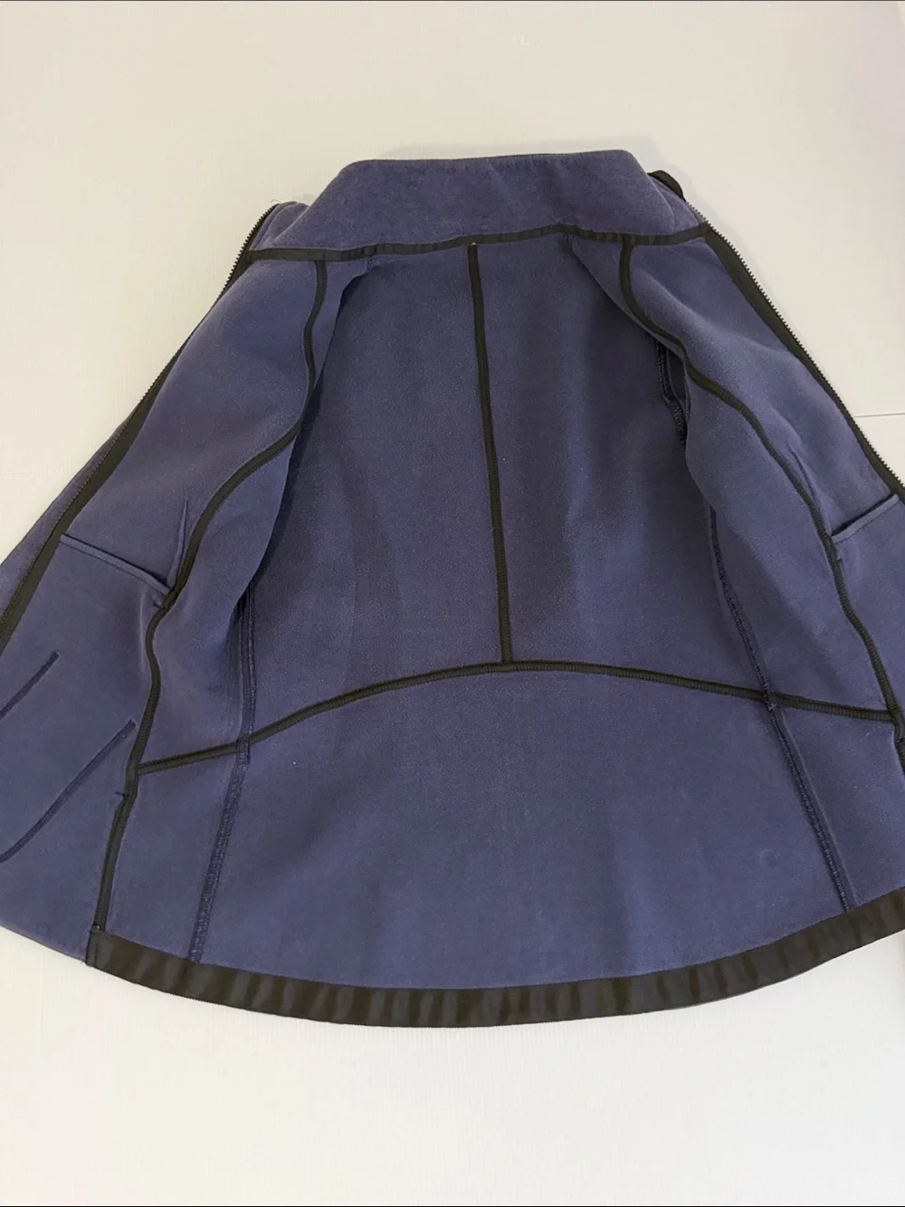 Lululemon Women’s Insculpt Scuba Full Zip Jacket Indigo Blue/Purple Size 6-8 Med